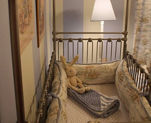 decoracion-vintage-en-el-dormitorio-del-bebe tienda de muebles en alcobendas