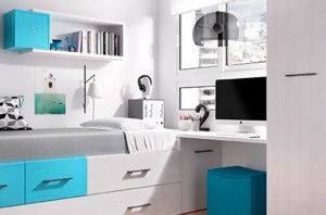 habitación juvenil